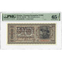 Ukraine 20 Karbowanez 1942, PMG 65 EPQ, „Deutsche Besatzung WWII“ Pick# 53