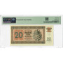 Slovakia 20 Korun 1942, PMG 65 EPQ SPECIMEN, "National Bank" Pick# 7s