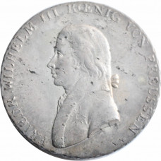 Prussia 1 thaler 1802 A, AU, "King Frederick William III (1797 - 1840)"