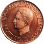 Trebizond 10 Centime 1955, NGC PF65 RD, "Mario Bernardo Angelo Komnenu" (Auflage 100)