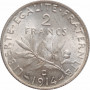 Frankreich 2 Franken 1914 C, NGC MS64, "Dritte Republik (1870 - 1941)"