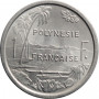 French Polynesia 1 franc 1975, BU, "French overseas collectivity (1965 - 2020)"