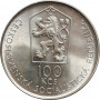 Czechoslovakia 100 korun 1987, BU, "225th Anniversary - Mining Academy in Banska Stiavnica"