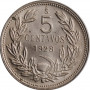 Chile 5 centavos 1928 So, BU, "Republic of Chile (1899 - 1959)"