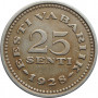 Estonia 25 senti 1928, XF, "1st Republic (Kroon) (1928 - 1940)"