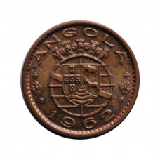 Angola 20 centavos 1962, UNC, "Portuguese colony (1921 - 1974)"