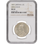 Great Britain 1/2 crown 1887, NGC MS62, "Queen Victoria (1838 - 1901)"