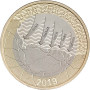 Great Britain 2 pounds 2019, BU, "75th Anniversary - D-Day"