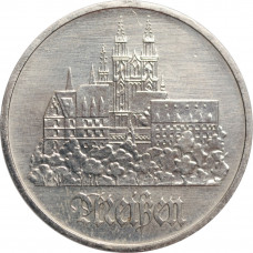 Germany - GDR 5 mark 1983, UNC, "City of Meissen"