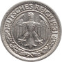 Germany 50 reichspfennig 1931 F, UNC, "Weimar Republic (Reichsmark) (1924-1938)"