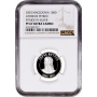 Македония 100 денаров 2003 г., NGC PF67 UC, "100 лет государственности. Горче Петров" Top Pop