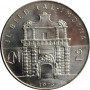 Malta 2 pounds 1973, UNC, "Mdina Gate"