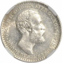 Norwegen 12 Schilling 1873, NGC MS61, "König Oscar II (1872 - 1905)"