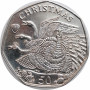 Isle of Man 50 Pence 2008, AU, "Christmas"