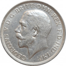 Great Britain 2 shillings (florin) 1916, UNC, "King George V (1910 - 1936)"