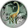 Austria 3 euro 2021, BU, "Supersaurs - Argentinosaurus"