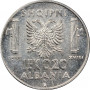 Albania 0.20 lek 1939, PCGS MS64, "Italian occupation (1939 - 1943)" (non-magnetic)