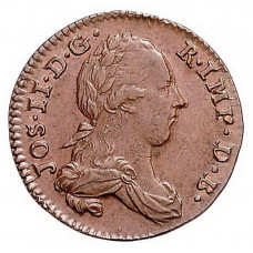 Austrian Netherlands 1 liard 1788, AU, "Emperor Joseph II (1765 - 1790)"