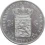 Niederlande 2 1/2 Gulden 1870, UNC, "König Wilhelm III (1849 - 1890)"