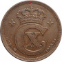 Denmark 5 ore 1920 HCN, AU, "King Christian X (1912 - 1947)"