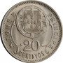 St. Thomas & Prince Island 20 centavos 1929, NGC MS66, "Portuguese Colony - Escudo (1914 - 1976)"