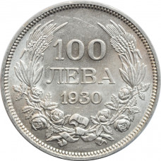 Bulgaria 100 leva 1930, UNC, "Tsar Boris III (1918 - 1943)"