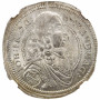 Brandenburg-Ansbach 1/6 thaler 1676, NGC MS63, " John Frederick (1667 - 1686)"