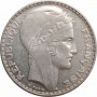 Франция 20 франков 1933 г. (ll), NGC MS62, "Третья Республика (1870 - 1941)"