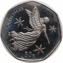 Isle of Man 50 Pence 2012, AU, "Christmas"