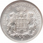 Hamburg 2 mark 1914 J, NGC MS64, "Free City (1871 - 1918)" silver coin