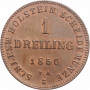 Schleswig-Holstein 1 dreiling 1850, UNC, "Provisional Government (1850 - 1851)"