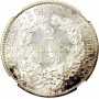 Frankreich 2 Franken 1871 A, NGC MS63, "Dritte Republik (1870 - 1941)"