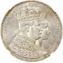 Prussia 1 thaler 1861, NGC MS63, "Coronation of Wilhelm and Augusta"