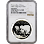 Республика Конго 1000 франков 1993 г., NGC PF67 UC, "Охрана природы - Слоны"
