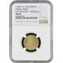 Belgien 5 Centimes 1886-1911, NGC MS64, "Gefängnis Hoogstraeten (Merxplas)" Top Pop