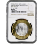 Мексика 100 песо 2007 г., NGC MS64, "180 лет Федерации - Сакатекас"