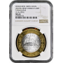 Мексика 100 песо 2007 г., NGC MS64, "180 лет Федерации - Тамаулипас"