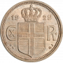 Island 10 Aurar 1929 N, PCGS MS64, "König Christian X (1922 - 1943)"