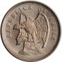 Chile 5 Centavos 1921 So, BU, "Republik  Chile (1899 - 1959)"