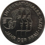 Germany - GDR 5 mark 1975, UNC, "International Women's Year"