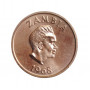 Zambia 2 ngwee 1968, PROOF, "President Kenneth Kaunda (1964 - 1991)"