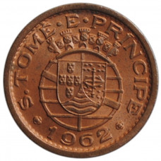 St. Thomas & Prince Island 10 centavos 1962, UNC, "Portuguese Colony - Escudo (1914 - 1976)"