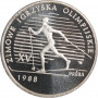 Polen 1000 Złotych 1987, PROOF PROBA, "XV. Olympische Winterspiele, Calgary 1988"