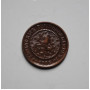 Нидерланды 1/2 цента 1885 г., XF, "Король Виллем III (1849 - 1890)"