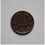 Нидерланды 1/2 цента 1885 г., XF, "Король Виллем III (1849 - 1890)"